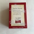 Hallmark Keepsake Christmas Owl Ornament For You Teacher 2005 NIB — photo 2