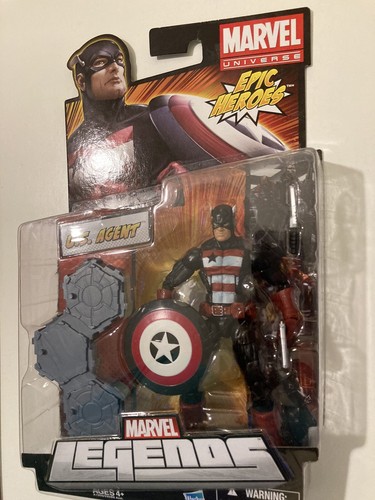Marvel Legends US Agent Actionfigur Epic Heroes Hasbro Captain America MCU - Bild 4 von 6