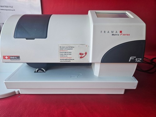 FRAMA MATRIX F12 Frankiermaschine Z7 - Bild 3 von 22