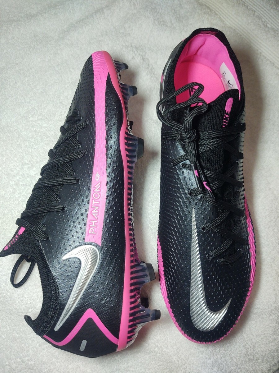 ファントムGT エリート DF AG Nike Men's Phantom GT DF Elite FG Black/Pink Blast – Azteca