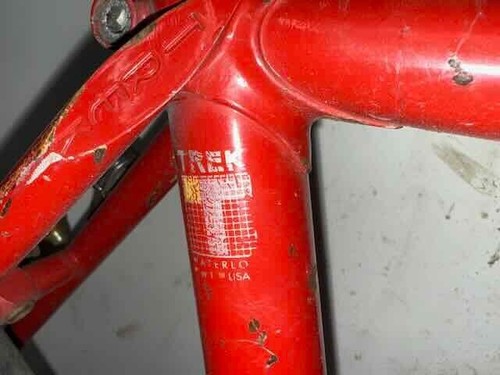Trek 1984 660 Series Racing Road Bike vintage red bicycle Made in USA 19” - Picture 21 of 24