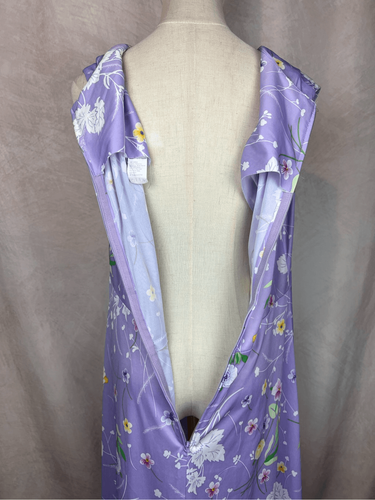 Vestido Caprichoso Floral Vintage Años 70 L/XL Mod MCM Talla Grande - Imagen 12 de 12