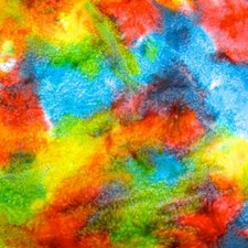 Batik, A Plethoria of Sponged Colors , A Monet Print Cotton, Per 1/2 Yd or BTY