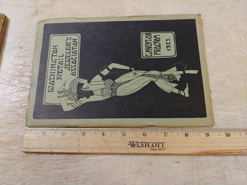 WASHINGTON RETAIL JEWELERS ASSOCIATION PROGRAM 1923 LOTS OF ADVERTISING BOOKLET - Picture 5 of 10