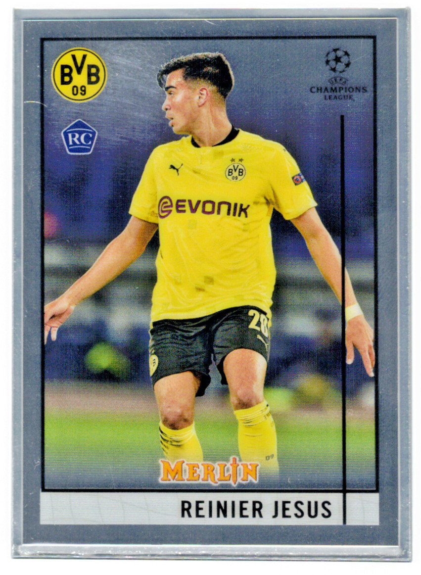 2020-21 Topps Merlin Collection Chrome UCL - Reinier Jesus #92 (RC)