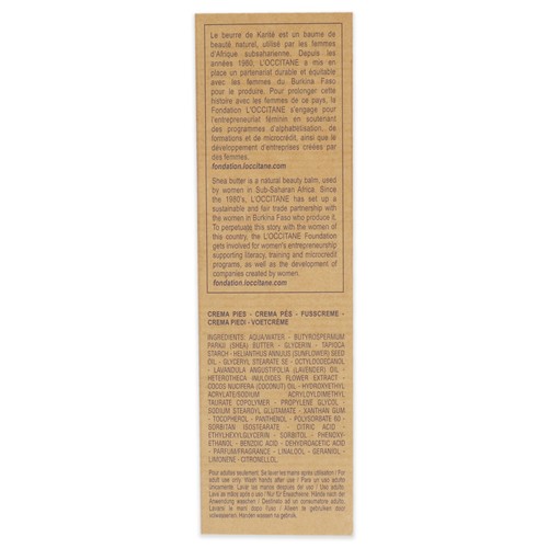 Shea Butter Foot Cream - Dry Skin by L'occitane for Unisex - 5.2 oz Foot Cream - Picture 6 of 6