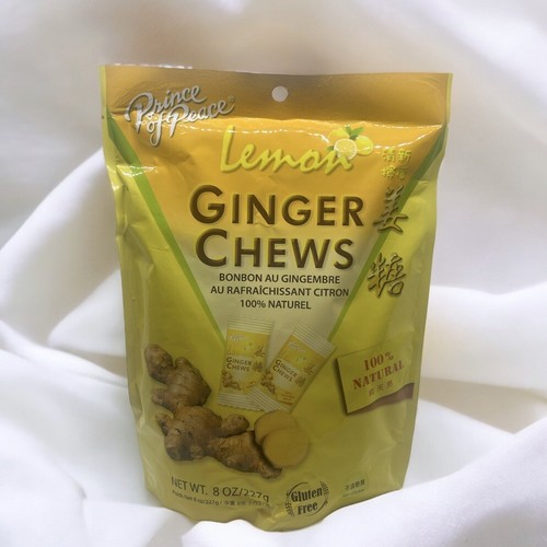 Lemon ginger chews 100% Natural 8oz Prince of peace - Picture 3 of 6