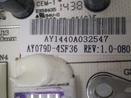 PROSCAN PLDED4030A-C-RK AY079D-4SF36-080 AY1440A032547 POWER SUPPLY - Picture 3 of 3