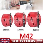 Hole Saw 100 mm-120 mm Drill Bit M42 HSS Arbor Pilot Hole Saw Metal Wood Plastic