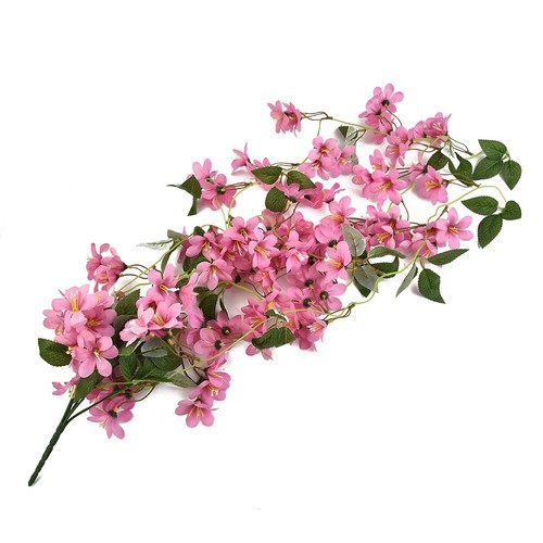 Artificial Fake Hanging Flowers Vine Plant Garland Home Garden Decor Outdoor - Imagen 12 de 91