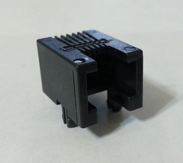 10pc FCI 87180-064 Modular Jack Connector CAT3 RJ11 6P4C 6POS/4Contact 1Port NEW - Image 2 of 4