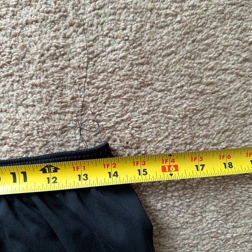 Nike Sweatpants Boys Large 28x29 Tapered Leg Fleece Black Pockets Dri Fit - Picture 7 of 14