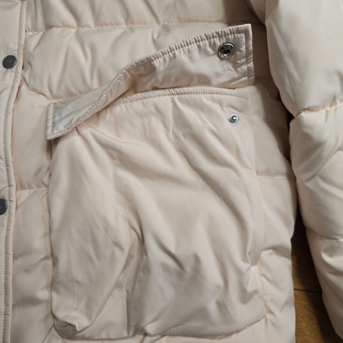 UGG WOMENS KENNEDEY PUFFER JACKET SHERPA LINED HOODED WINTER COAT ~ PEACHY PINK - Afbeelding 11 van 19