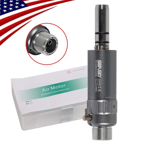 USA NSK Style Dental Slow Low Speed E-type Air Motor Handpiece 2/4 holes B2/M4 - Picture 5 of 42