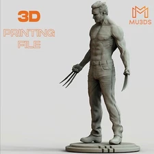 Wolverine Logan 3d Digital Model STL 3D Model File