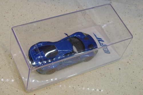 1/43 TrueScale 2015 Ford GT - 2015 Detroit Auto Show Liquid Blue 15OEM50 - Picture 9 of 12
