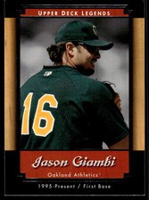 2001 Upper Deck Legends Baseball Pick Your Card