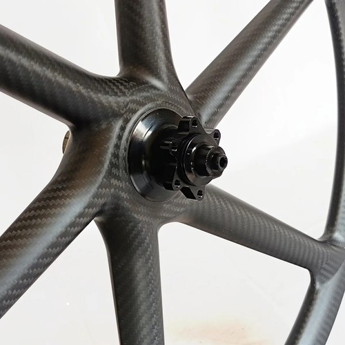 6 Spokes Carbon Wheels 26ER XC AM Mountain Bike Wheelset 6 Bolt Disc Brake Hub - Picture 8 of 11