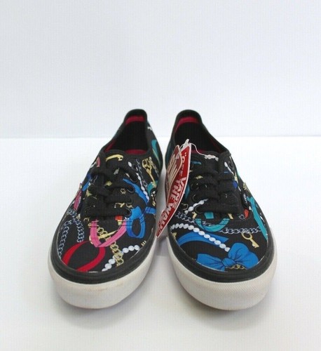 Vans Auténticos Delgados Clásicos Joyas Con Cordones Informales Zapatos de Lona Talla 5.5 - Imagen 2 de 6