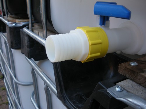 IBC Adapter Wassertank auf 2" Schlauchtülle, Regenwasser Tank Anschluss #81 - Bild 4 von 6