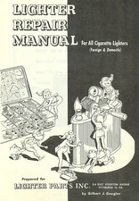 LIGHTER REPAIR MANUAL for Ronson Zippo and ALL Major Brands in 1954
