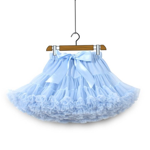 New Girls Kids Tutu Skirt Dance Tutu Petticoat Fancy Dress Ballet Fluffy layer - Picture 25 of 25