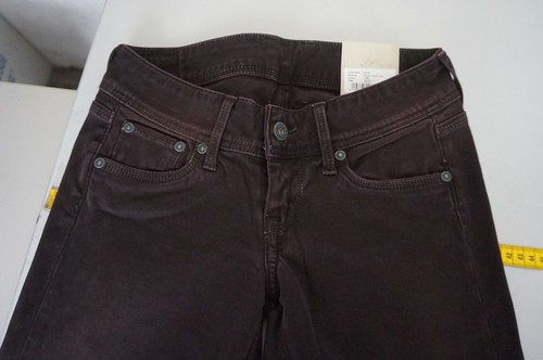 Pepe Jeans Skittle Bajo Waist Delgado Skinny Stretch Pantalón 32 XXS W25 L32 - Imagen 10 de 12