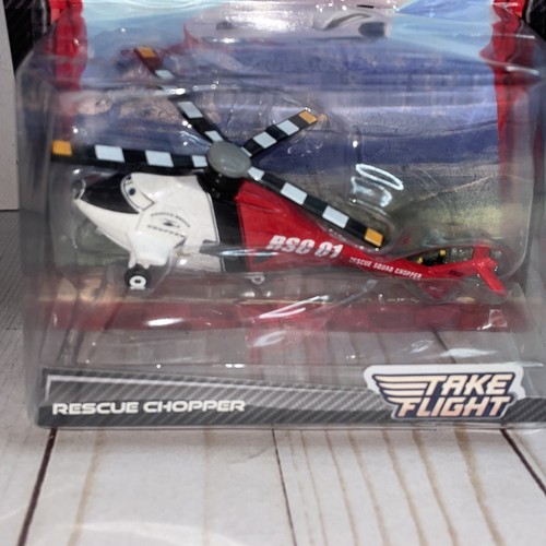 Disney Pixar Cars Take Flight Series Rescue Chopper Die Cast Helicopter 2011 - Picture 3 of 11