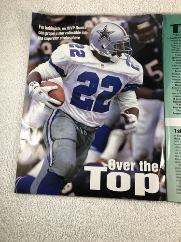 Emmitt Smith Beckett Football Card Magazine September 1992 Issue #30 Dallas  - Picture 9 of 12