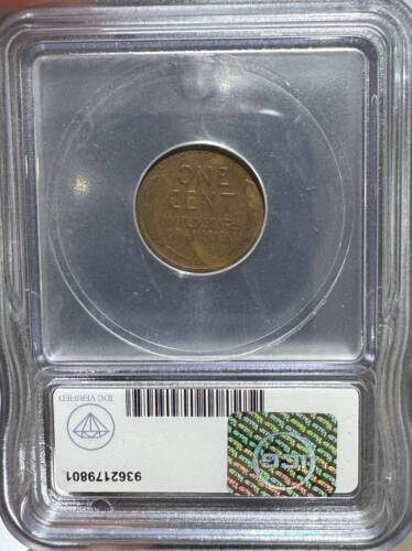 1915 S Small Cents Lincoln, Wheat Ears Reverse ICG VG-10 IDC Verified - Picture 2 of 2