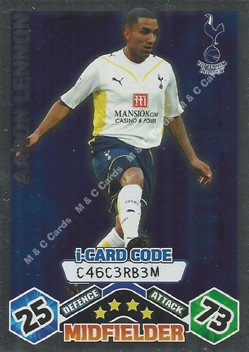 TOPPS Match Attax 2009/10 09/10 Premier League BASE CARDS 2009 / 2010 181-360 - Picture 126 of 181
