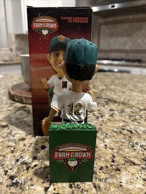 Farm Grown Tim Lincecum Bobblehead Fresno Grizzlies Box San Farm Grown Tim Lincecum Bobblehead Fresno Grizzlies Box San