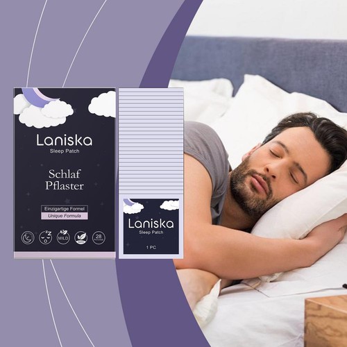 Parche para dormir lavanda calmante alivio de la ansiedad corporal para dormir mejor caliente B8 R T6E4 - Imagen 2 de 15