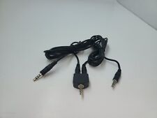 Two 3.5mm male Audio 6FT Extension cables and one 3.5mm Male Audio Splitter B29