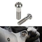 M10x1.25mm Rear Brake Caliper Bolts For Yamaha YFZ450 2006-2009 2012-2013 2-Pack