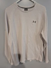 Under Armour Cold Gear base layer Waffle Large Beige, long sleeve M15