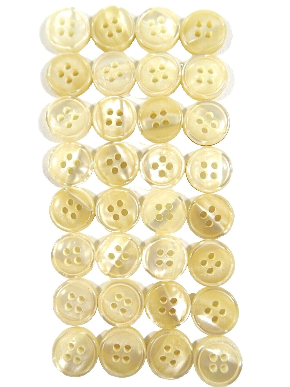 Pack 4-Hole Flat Button Sewing Buttons
