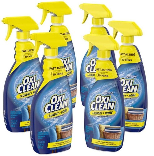 (6-Pack) Oxi Clean Laundry Fabric Stain Remover Spray 21.5 oz - Picture 5 of 11