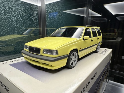 1/18 AUTOart Volvo 850 T-5R Estate Cream Yellow 79506 RARE - Picture 2 of 11