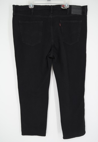 NEW Mens Levis 541 Athletic Taper Jeans 4 Way Stretch 181810371 Black Gray 42x32 - Picture 2 of 10