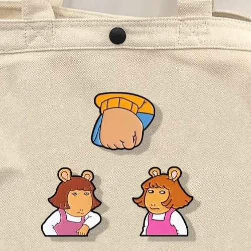 KAUFEN SIE 1 ERHALTEN SIE 1 GRATIS: Arthur Faust Meme Emaille Pin ARTHUR Cartoon süß neu lustig PBS - Bild 5 von 10