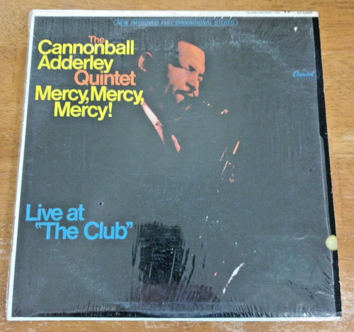 Cannonball Adderley Quintett Mercy, Mercy, Mercy! Live At The Club Stereo NM