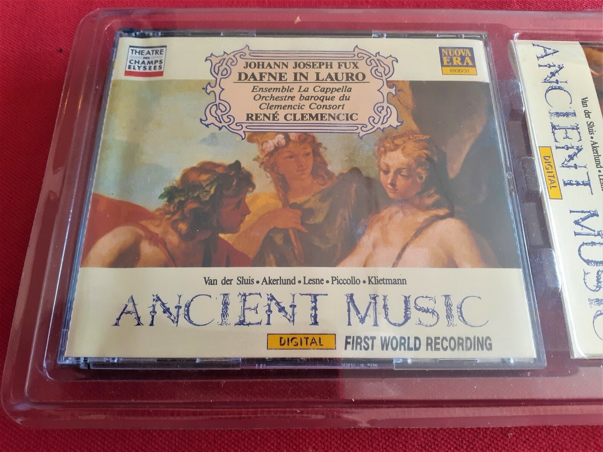 Johann Joseph Fux – Dafne In Lauro, 2xCD EU 1990 NUOVA ERA – 6930/31 Johann Joseph Fux – Dafne In Lauro, 2xCD EU 1990 NUOVA ERA – 6930/31
