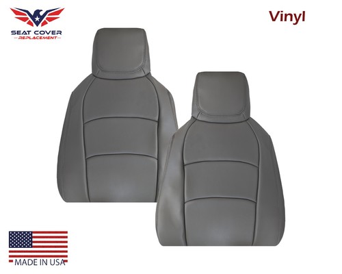 2009 2010 2011 2012 2013 2014 Ford E150 E250 Econoline Van Gray Seat Covers - Picture 5 of 29
