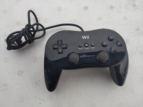 Official Wii Classic Controller Nintendo Wired Authentic 👾 Wii U OEM Remote