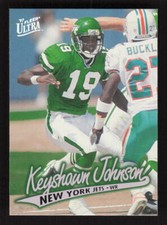 1997 Fleer Ultra  #119 Keyshawn Johnson  New York Jets