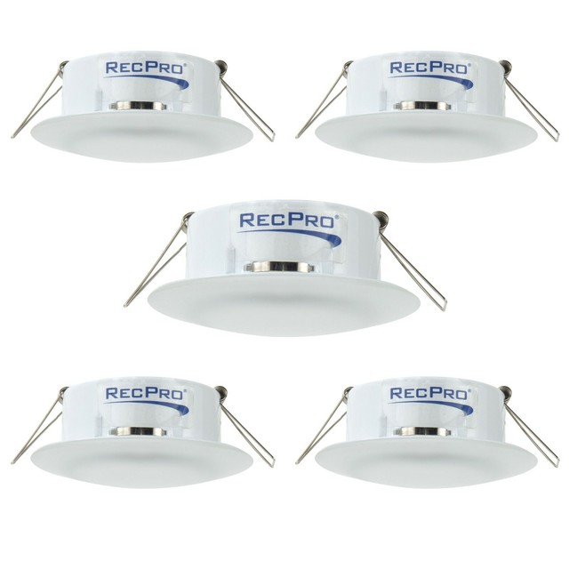 5 Pack of ITC 81232 Overhead 4.5" Recessed Halogen Light 12 Volt RV