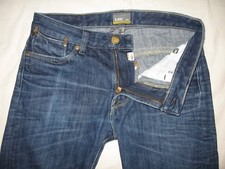 Boys Lee Jeans Stitch 14 Y Medium Blue Zip Fly Stretch Size W29 L31