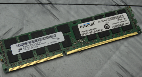 Crucial 8GB (8GBx1) Memory RAM PC3L-10600R-9-13-E2 DDR3 - Picture 2 of 5