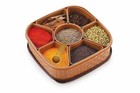 Masala Box (Dabba) - 7 Sections, 700ml, Assorted Colour (Multicolour) US